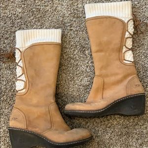 UGG Wedge Boots! Size 8